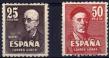 VENDIDO Sellos de Espaa 1947 n 1015/1016 Falla y Zuloaga Nuevos sin charnela