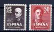 VENDIDO Sellos de Espaa 1947 n 1015-1016 Falla y Zuloaga sellos nuevos ref. A1